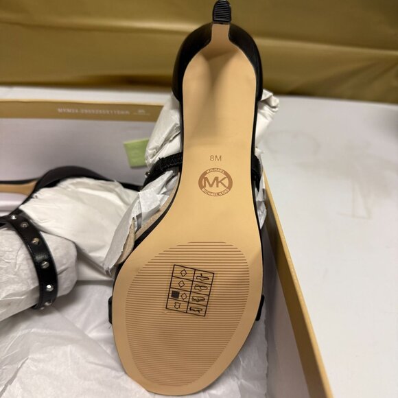 Michael Kors Women's Koda Strappy Studded Dress Sandals Black Size 8 - Picture 3 of 8